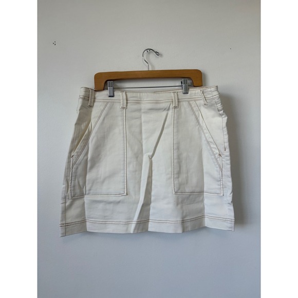 Tribal Audrey Pull-On Denim Skort – Cocomilk – Size 14 – NWT - Picture 2 of 5